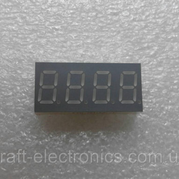 FYQ3641AS-21 Світлодіодний цифровий індикатор 4-розрядний червоний FYQ3641AS-21 Світлодіодний цифровий індикатор 4-розрядний червоний