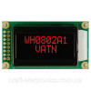 OLED/LCD індикатор 0802 WH0802A1-RLL-CWVE# Червоний OLED/LCD індикатор 0802 WH0802A1-RLL-CWVE# Червоний